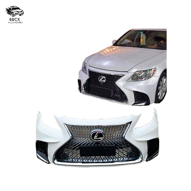 Car\1\Applicable to 06 - 12 Lexus LS460 600 wholesale F - sport front bumper, grille and large surround, old to new - Jering auto parts