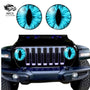 Cross border Beast Eyes Headlight Decals Pair - Jering auto parts