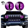 Cross border Beast Eyes Headlight Decals Pair - Jering auto parts