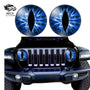 Cross border Beast Eyes Headlight Decals Pair - Jering auto parts