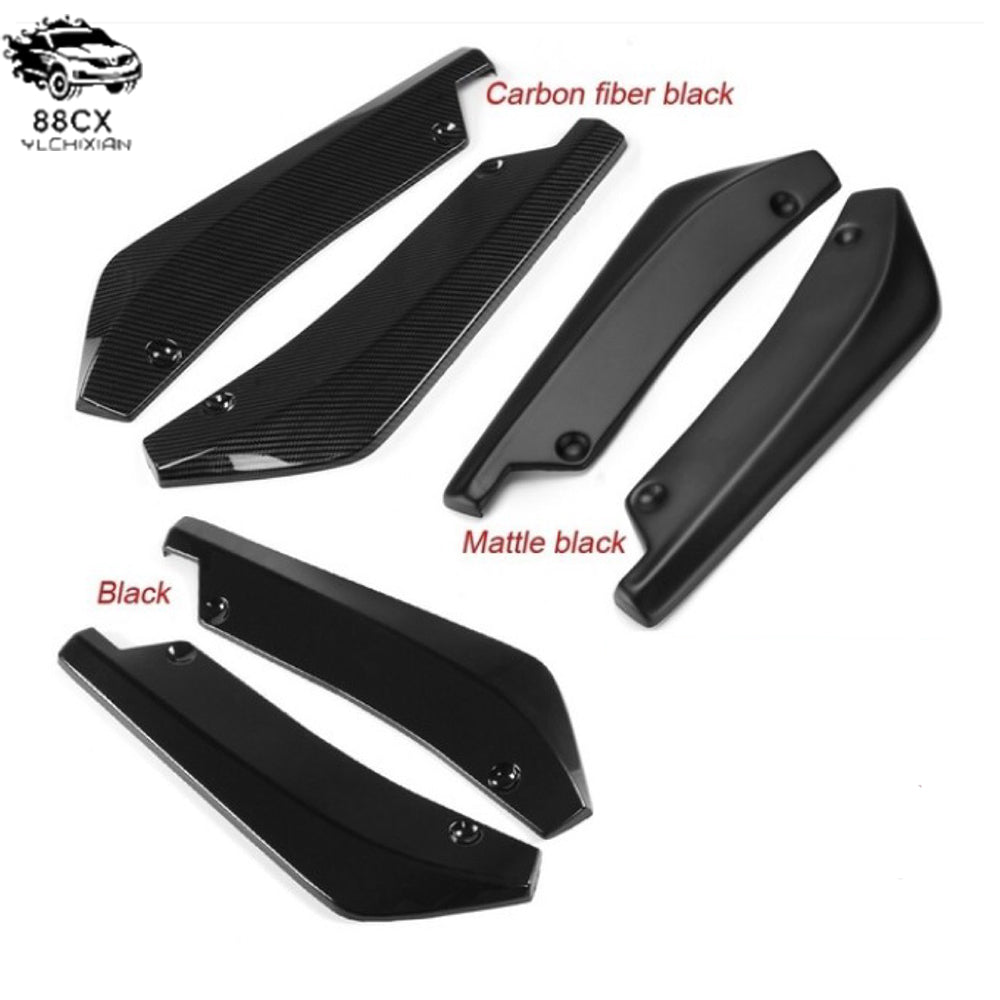 Cross - border e - commerce supply rear corner carbon fiber rear corner rear lip rear turbulence modification parts - Jering auto parts