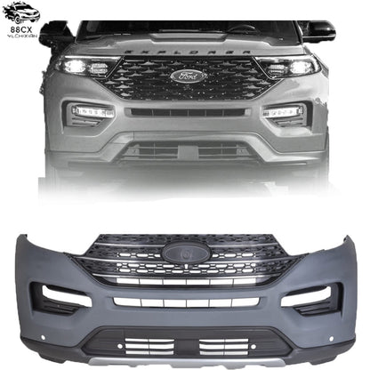 For 20 Ford Explorer Explore front bumper retrofit front guard assembly - Jering auto parts