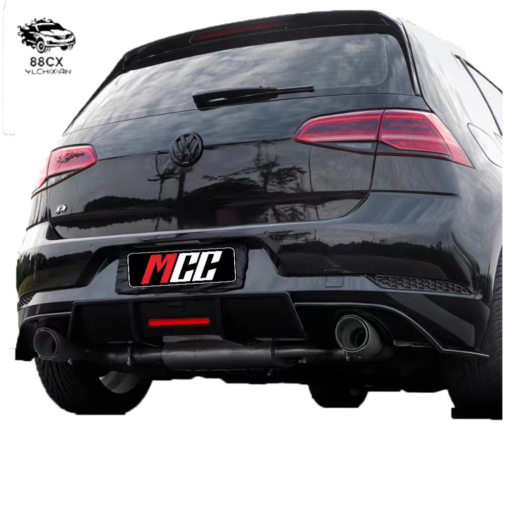 For 2013 - 2020 Golf 7/7.5 rear lip modified GTI pilot light tail lip spoiler surround - Jering auto parts