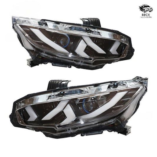 For 2016 - 2020 honda civic civic us low us headlight headlight semi assembly - Jering auto parts