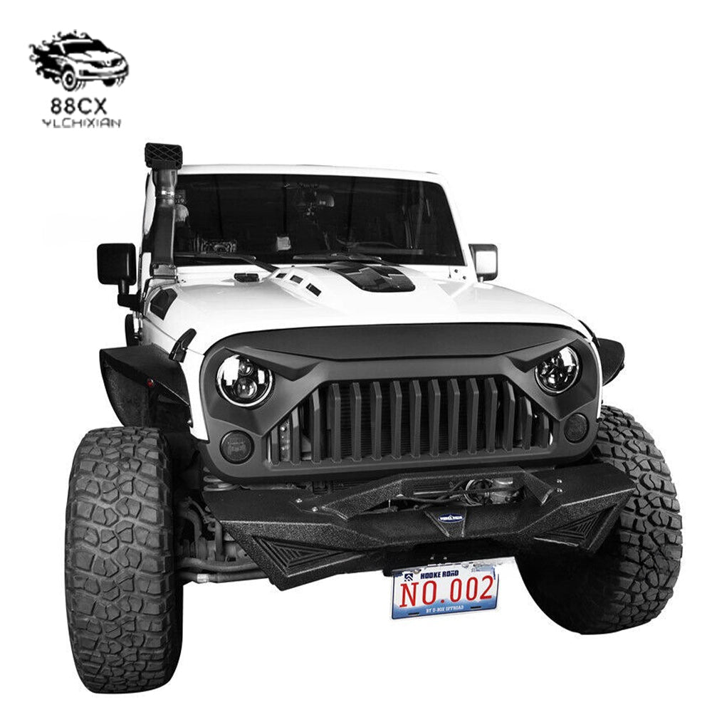 For Wrangler mesh JK modified Wrangler mesh modified accessories Wrangler mesh grille Anger - Jering auto parts