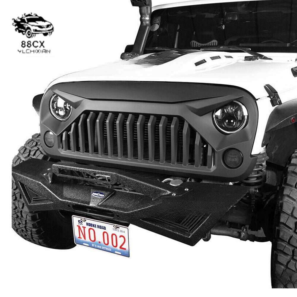 For Wrangler mesh JK modified Wrangler mesh modified accessories Wrangler mesh grille Anger - Jering auto parts