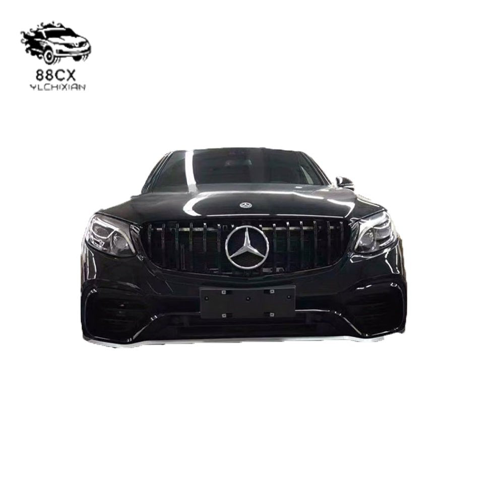 GLC63S surround is suitable for Mercedes GLC modified AMG front surround X253 front bumper 2015 - 2019 - Jering auto parts