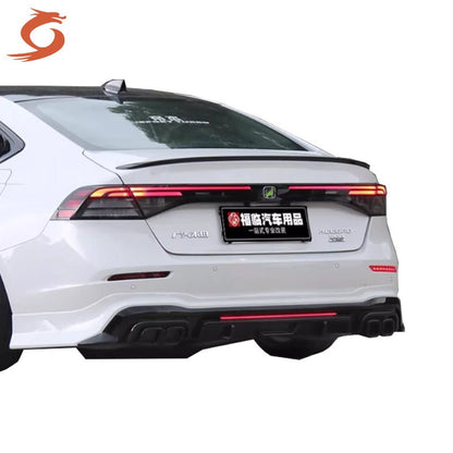 It is suitable for 11 generations of Accord modified encircling 24 models of Accord DK front and back large encircling side skirt special front lip after encircling - Jering auto parts