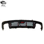 Suitable for Audi A4 rear lip S4 20 - 24 modified aBTAS4 all black carbon fiber tail lip rear spoiling - Jering auto parts