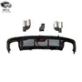 Suitable for Audi A4 rear lip S4 20 - 24 modified aBTAS4 all black carbon fiber tail lip rear spoiling - Jering auto parts