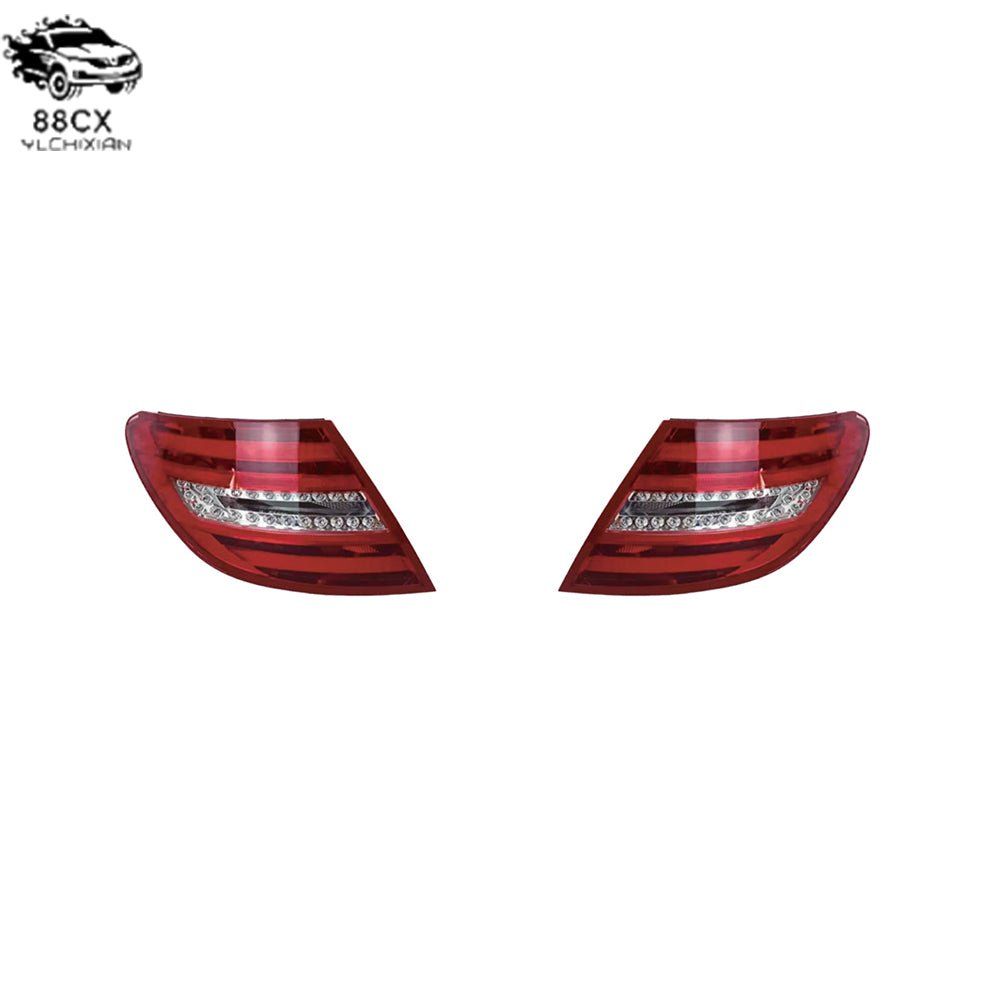 Suitable for Mercedes - Benz C - class 204 old model to new low equipment upgrade high equipment c63 front and rear large surrounding headlights taillights - Jering auto parts