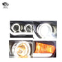 Suitable for Mitsubishi Wing God headlamp assembly EVO modified LED Angel Eye sun running light lens Xenon lamp - Jering auto parts