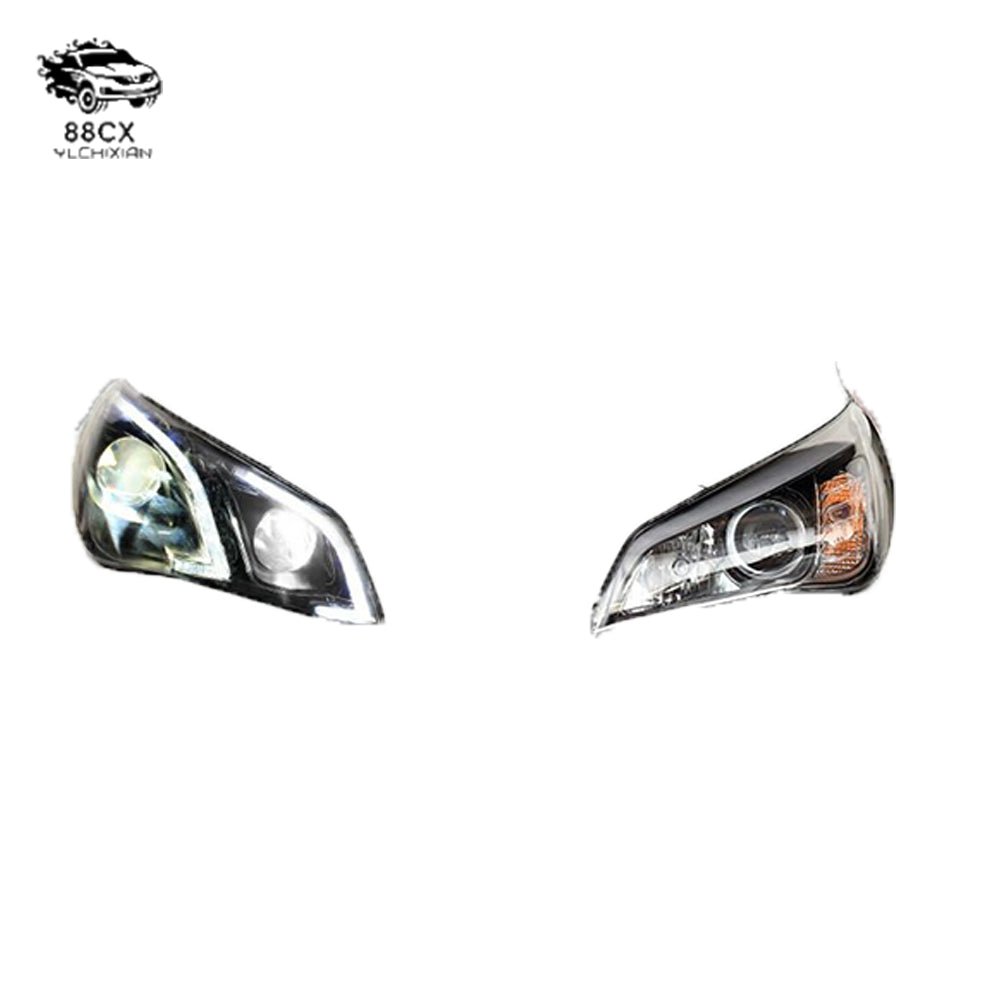 Suitable for Sonata nine headlight assembly modified Sea Q5 double lens cable 9 special xenon LED day running turn signal - Jering auto parts