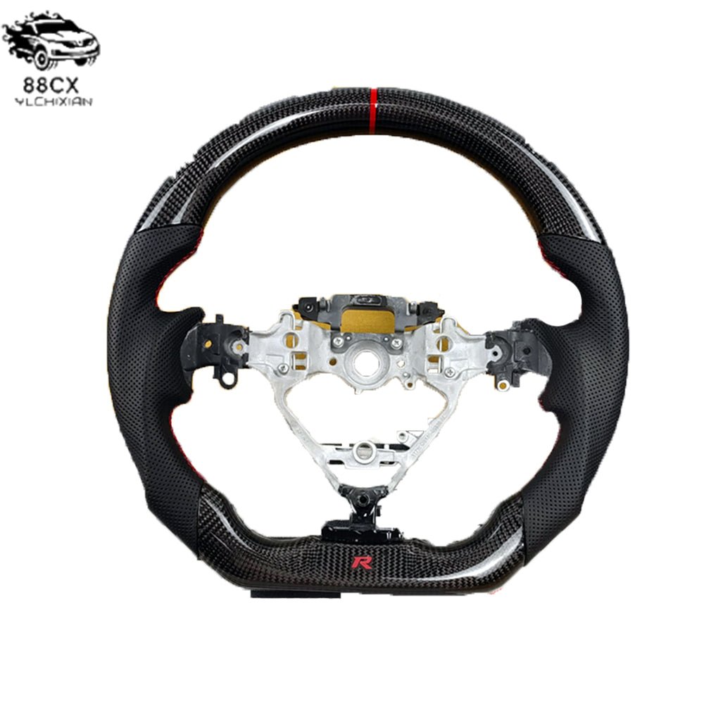 Suitable for Toyota CHR Ezehenanda El Farrelin carbon fiber steering wheel retrofit forged aircraft disc - Jering auto parts