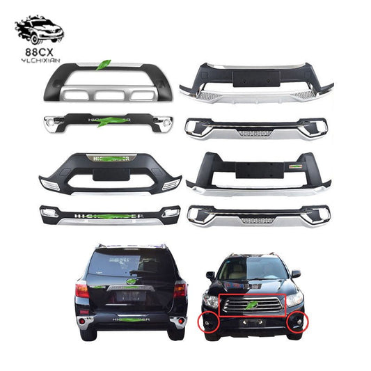 Suitable for Toyota hananda front bar guard bar front and rear surround 09 - 22 car rear bumper front bumper rear bumper - Jering auto parts