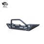 Suitable for Wrangler JK/JL/JT modified off - road front bar with lights and winch rack front bar anti - collision bumper - Jering auto parts