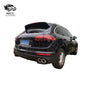 Tail throat for Porsche macan Cayenne panamera Four out sport Maca Cayenne Palamela - Jering auto parts