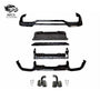 X4M/X3M style tail lip tail throat for BMW X3 new X4 modified G01 four - outlet tail throat G02 new 20 - Jering auto parts